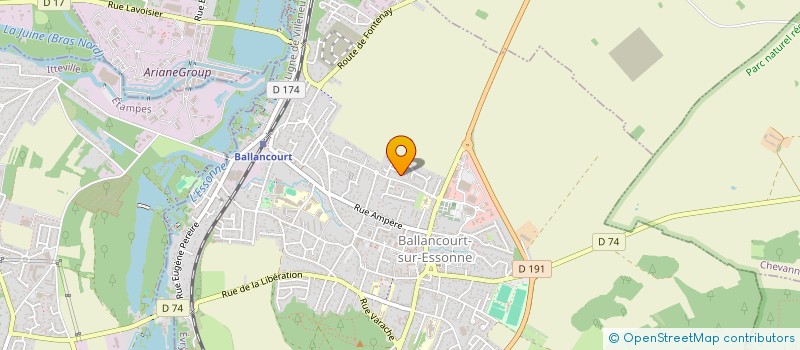localisation de l'entreprise SCI LE GRAND LIMON à BALLANCOURT-SUR-ESSONNE