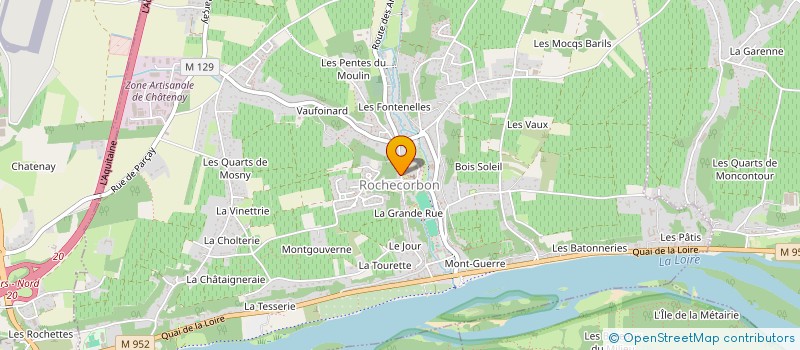 localisation de l'entreprise SCI LE GRAND MAULEON à ROCHECORBON