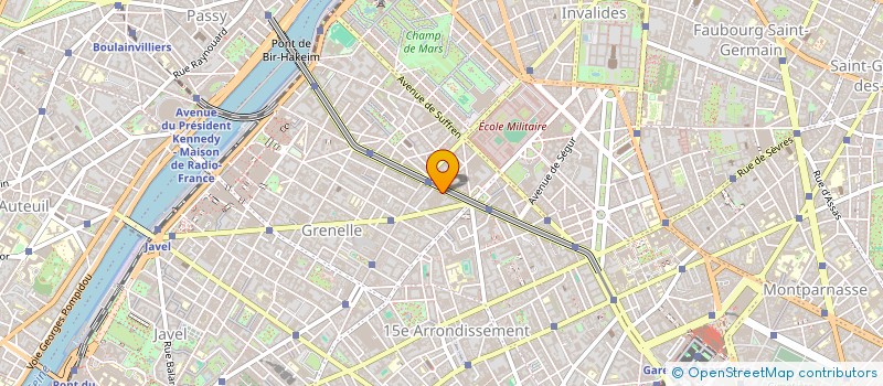 localisation de l'entreprise SCI LE GRAND MEYRET  PARIS