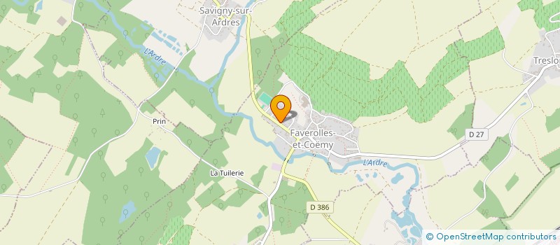 localisation de l'entreprise SCI LE GRAND MOULIN  SAINT-GILLES