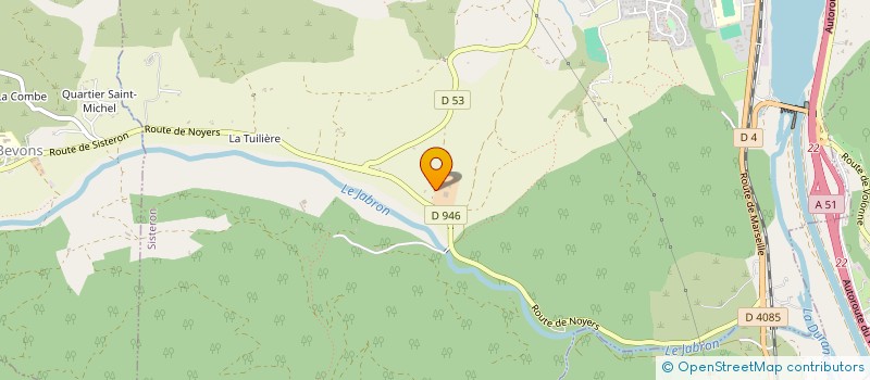 localisation de l'entreprise SCI LE GRAND PASTRE  SISTERON