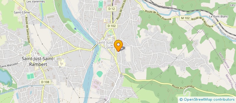 localisation de l'entreprise SCI LE GRAND PAVOIS  SAINT-JUST-SAINT-RAMBERT