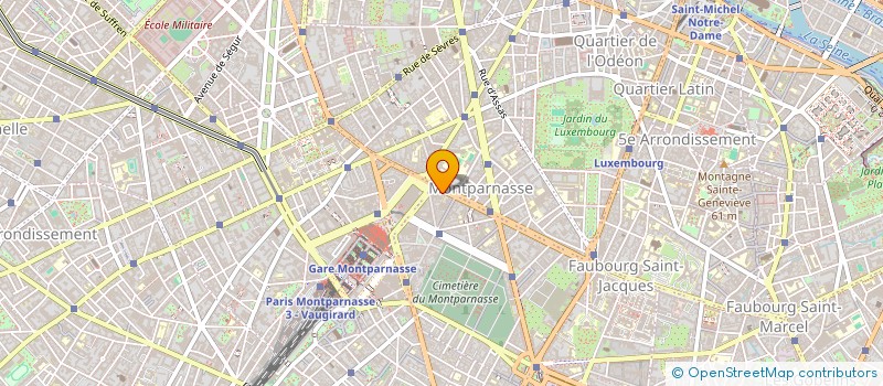 localisation de l'entreprise SCI LE GRAND ROCHER  PARIS