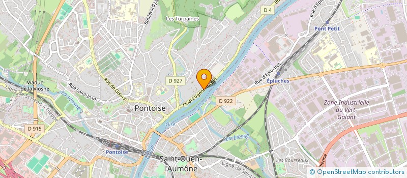 localisation de l'entreprise SCI LE GRAND SAULE  PONTOISE