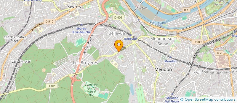 localisation de l'entreprise SCI LE GRAND TETRAS à SEVRES