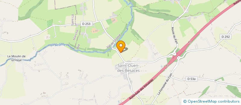 localisation de l'entreprise SCI LE GRATIN à SOULEUVRE EN BOCAGE