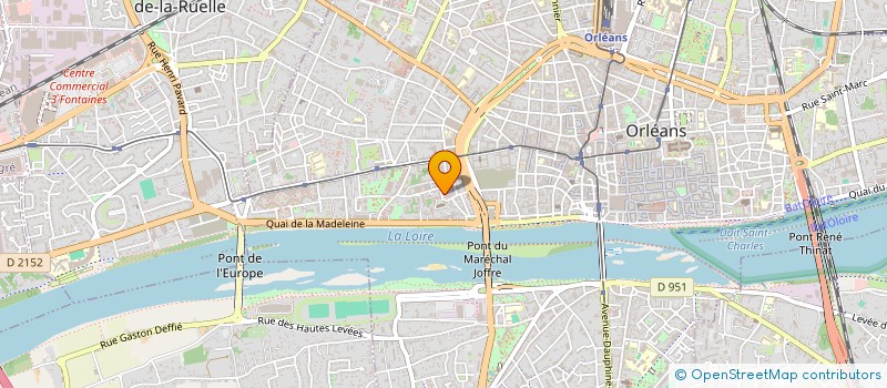 localisation de l'entreprise SCI LE GRE à ORLEANS