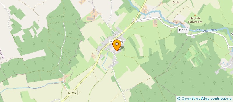 localisation de l'entreprise SCI LE GREBI  MERVILLER