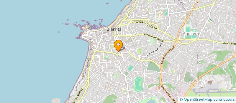 localisation de l'entreprise SCI LE GRECO à BIARRITZ