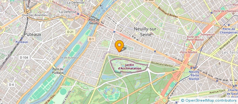 localisation de l'entreprise SCI LE GRECO à NEUILLY-SUR-SEINE