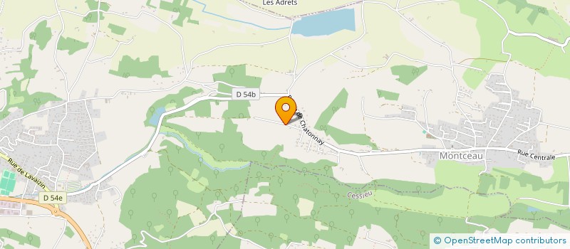 localisation de l'entreprise SCI LE GREENDENT  RUY-MONTCEAU