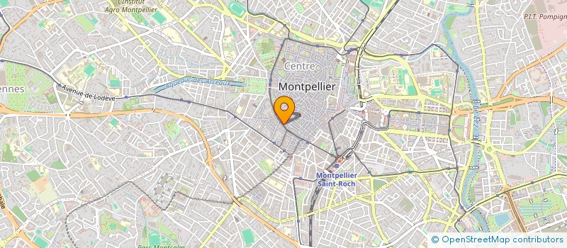 localisation de l'entreprise SCI LE GRENIER à MONTPELLIER