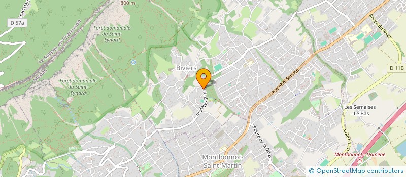 localisation de l'entreprise SCI LE GRENIER  BIVIERS