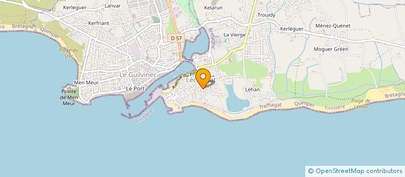 localisation de l'entreprise SCI LE GRENIER DU KRONTHAL  TREFFIAGAT