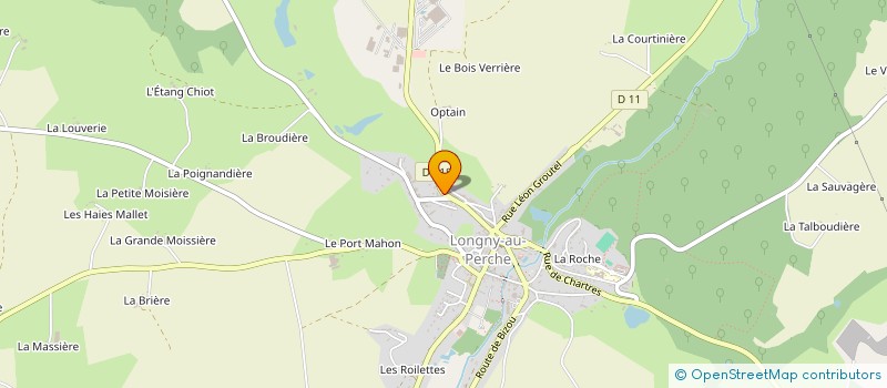 localisation de l'entreprise SCI LE GRENOBLE à LONGNY LES VILLAGES