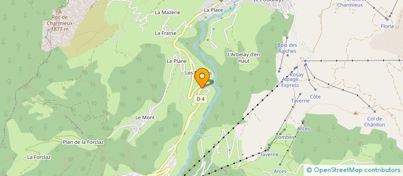 localisation de l'entreprise SCI LE GREPON à LE GRAND BORNAND