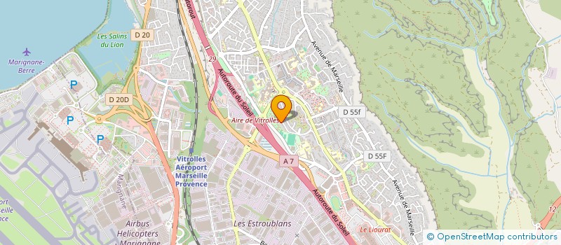 localisation de l'entreprise SCI LE GRIFFON à VITROLLES