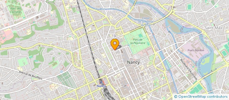 localisation de l'entreprise SCI LE GRIFFON  NANCY