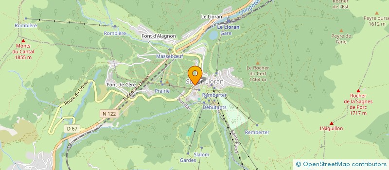 localisation de l'entreprise SCI LE GRIOUNOU à LAVEISSIERE