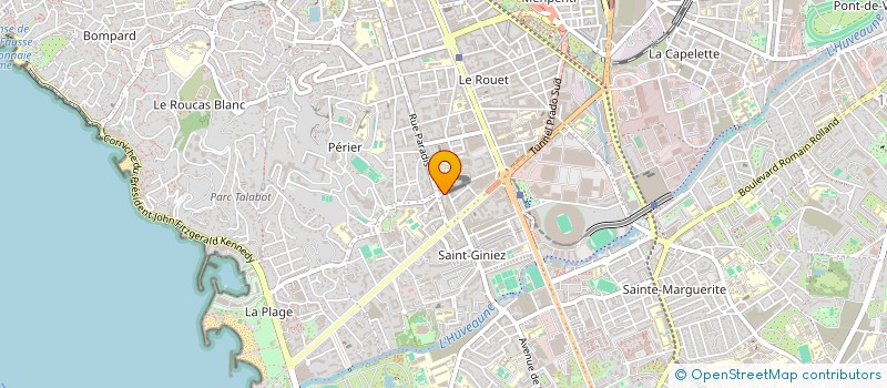 localisation de l'entreprise SCI LE GRIZZLI à MARSEILLE
