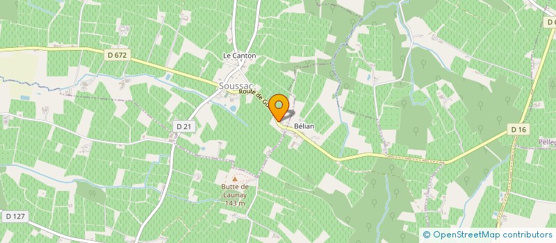 localisation de l'entreprise SCI  LE GUA  MASSUGAS