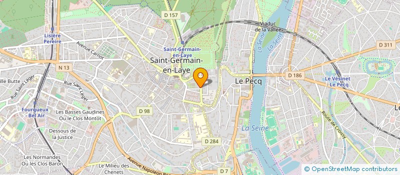 localisation de l'entreprise SCI LE GUBELIN D'EN HAUT  SAINT-GERMAIN-EN-LAYE