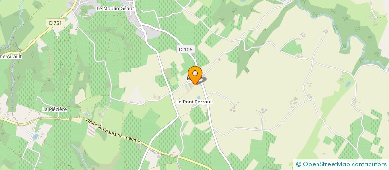 localisation de l'entreprise SCI LE GUE  VAL-DU-LAYON