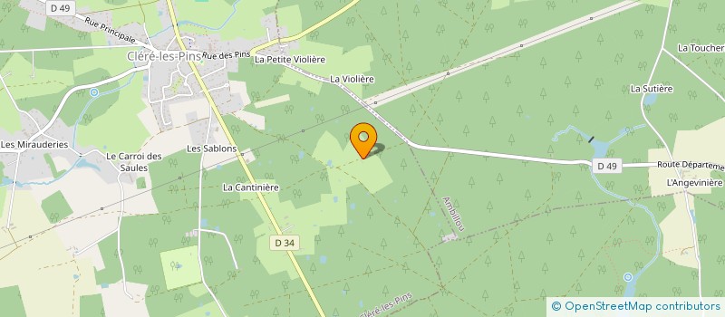 localisation de l'entreprise SCI LE GUE DE GRE  HOMMES