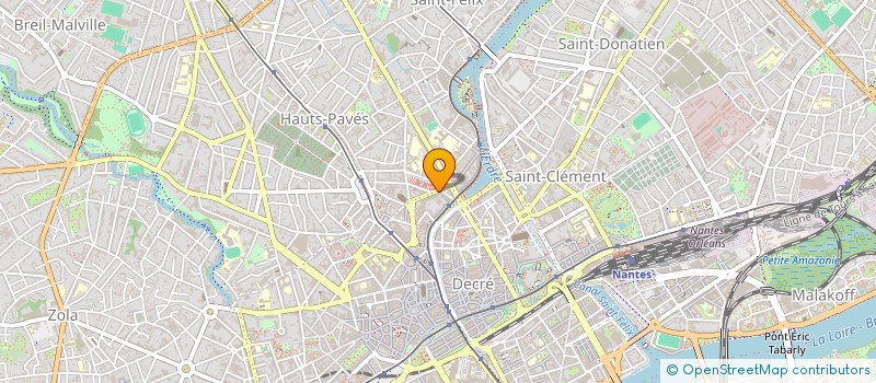 localisation de l'entreprise SCI LE GUI à NANTES