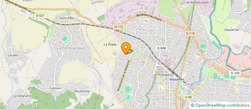 localisation de l'entreprise SCI LE GUILLEMET  AUSSILLON