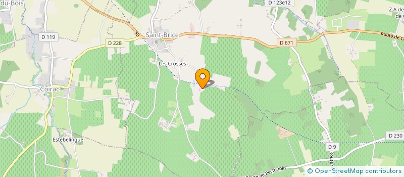 localisation de l'entreprise SCI LE GUYENNE  SAUVETERRE-DE-GUYENNE