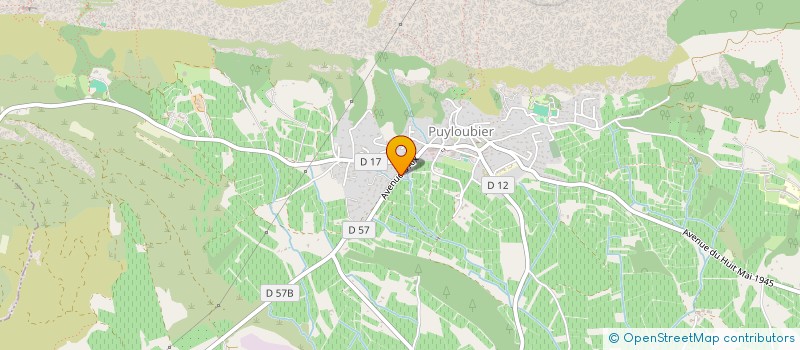 localisation de l'entreprise SCI LE HAMEAU  PUYLOUBIER