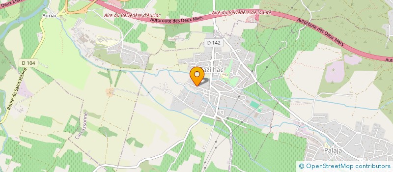 localisation de l'entreprise SCI LE HAMEAU DE L ESTAGNERE à CAZILHAC