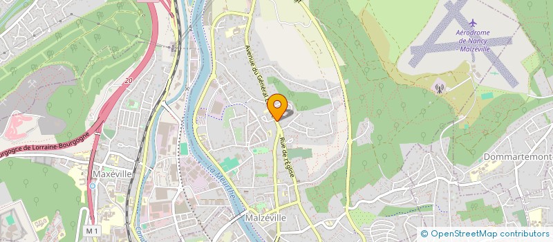 localisation de l'entreprise SCI LE HAMEAU DE L'ORME  MALZEVILLE