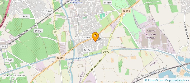 localisation de l'entreprise SCI LE HAMEAU DES IRAGNONS à CODOGNAN