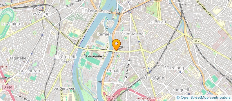 localisation de l'entreprise SCI LE HAMEAU DU CHATEAU à TOULOUSE