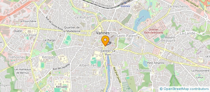 localisation de l'entreprise SCI LE HAMEAU DU PECHEUR 3 à VANNES