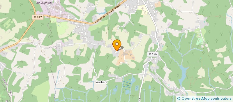 localisation de l'entreprise SCI LE HAOU à SAINT-ANDRE-DE-SEIGNANX