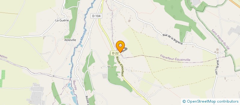 localisation de l'entreprise SCI LE HARAS DE SAINT MACLOU  SAINT-MACLOU