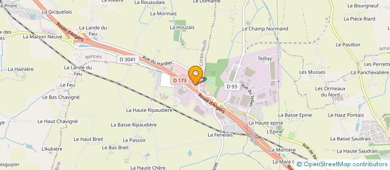 localisation de l'entreprise SCI LE HARDIER à BRIE