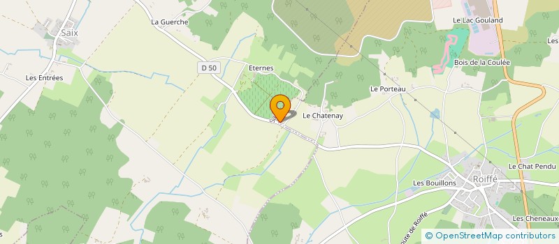 localisation de l'entreprise SCI LE HAUT COLOMBIER  ROIFFE