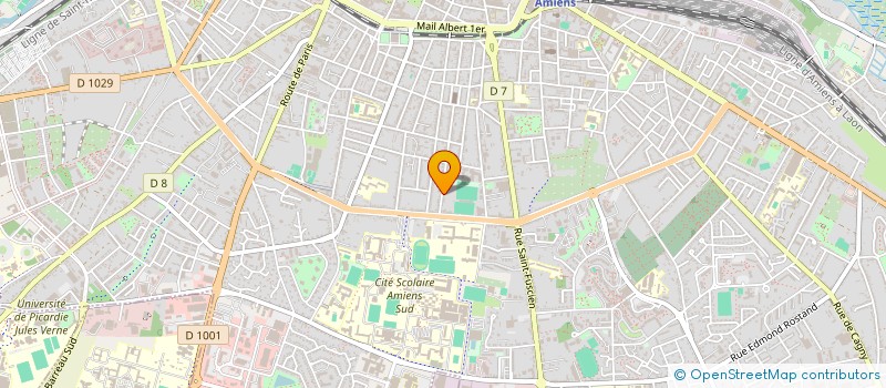 localisation de l'entreprise SCI LE HAUT D'HAVERNAS à AMIENS