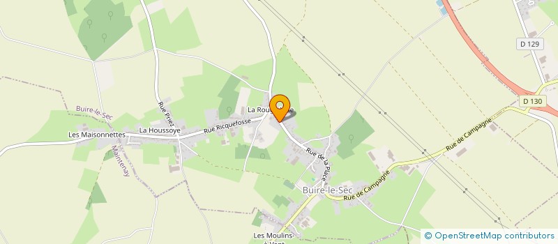 localisation de l'entreprise SCI LE HAUT DE BUIRE à BUIRE-LE-SEC