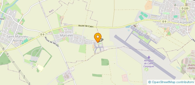 localisation de l'entreprise SCI LE HAUT DE MARCELET  SAINT-MANVIEU-NORREY