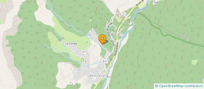 localisation de l'entreprise SCI LE HAUT DES MELEZES  VILLARS-COLMARS