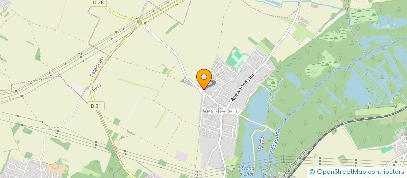 localisation de l'entreprise SCI LE HAUT DES VIGNES  VERT-LE-PETIT