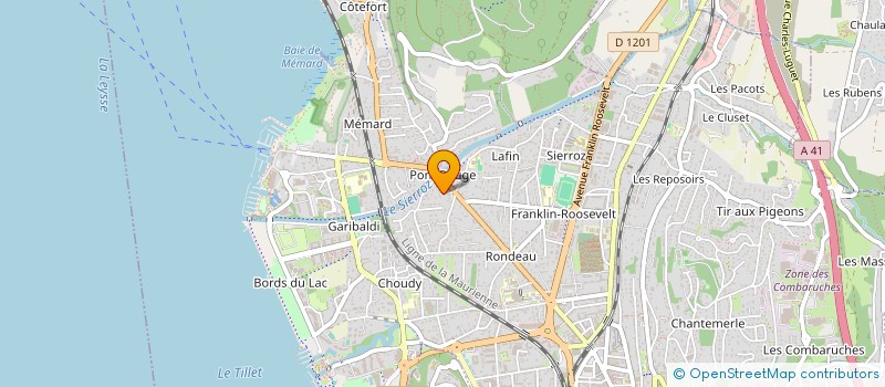 localisation de l'entreprise SCI LE HAVANE  AIX-LES-BAINS