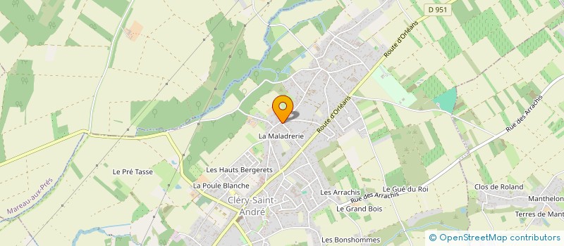 localisation de l'entreprise SCI LE HAVRE à CLERY-SAINT-ANDRE