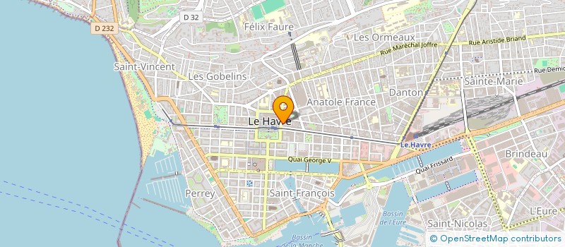 localisation de l'entreprise SCI LE HAVRE 55 IMMO à LE HAVRE