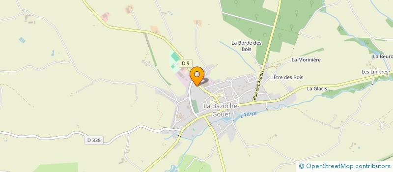 localisation de l'entreprise SCI LE HAVRE NOT'IMMO à LA BAZOCHE-GOUET